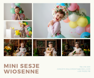 Sesja wiosenna w studio w Gdańsku