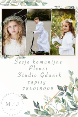 komunia sesja gdansk